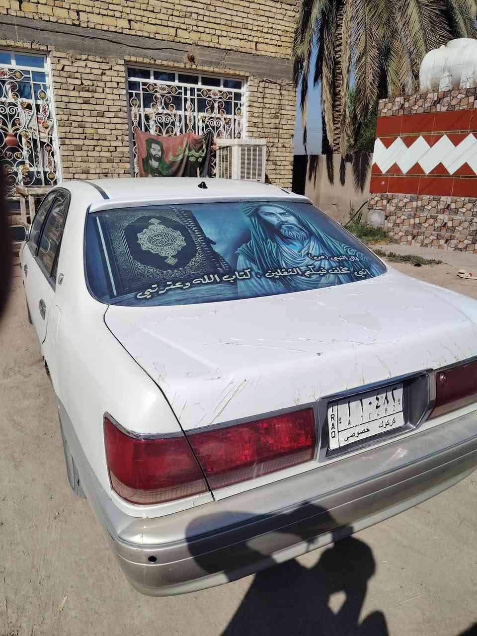 للبيع سياره  مالكه بنجف مداور ثاني يوم سياره مدفوع كمركه بيه قرص باقي بس فلوس رقم  فول موصفات فتح ردار اربع دكم مكينه ديفور جبير مكينه كير تبرد حداديه  كله جديد حادثه جملغ خلفي بدون دواخل سياره عوزه ترتيب مكان سياره بابل الحمزه سعر 85 بيه مجال ***********
