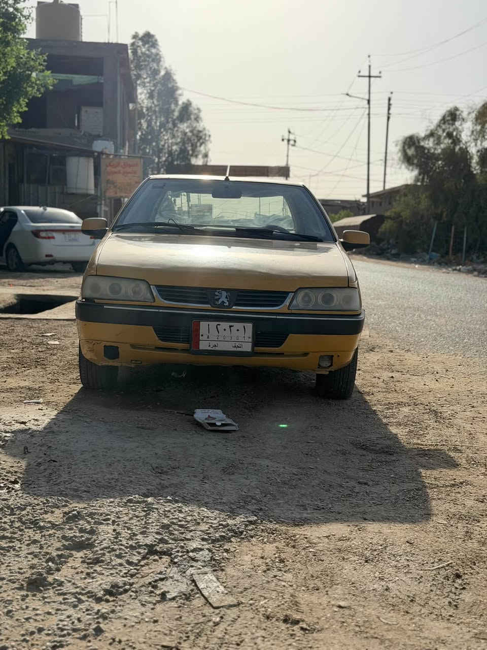 بيجو 405 مصفره جاهزه حدادية كير مكينة سيارة ناشفة، النجف - الحيدرية
