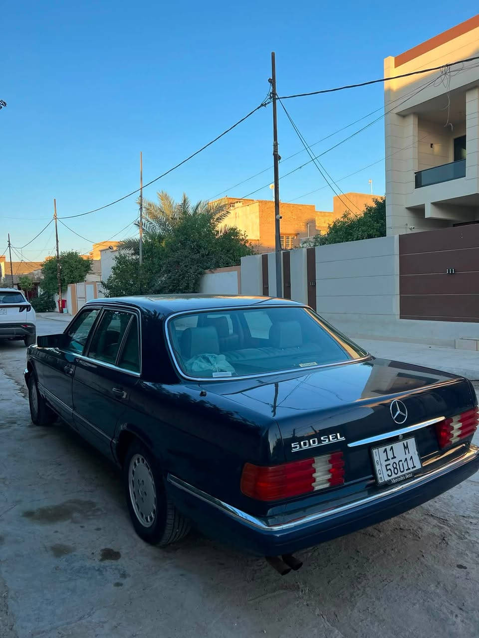 السلام عليكم جامبو رئاسي 560 seL   ابلادي محرك كير اكسل مطابق سياره مال جناي 1987 تبريد جيد جاهزه السياره .

للبيع او امراوس بسياره كامري 2005 حسب القناعه لاتصال او واتساب *********** موجوده في بابل .
