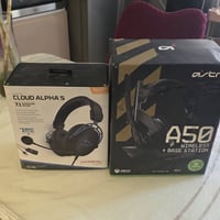 سماعة استرو a50 واير ليس تشتغل xboc و pc بحالة جيدة مع جميع ملحقاتها ا...