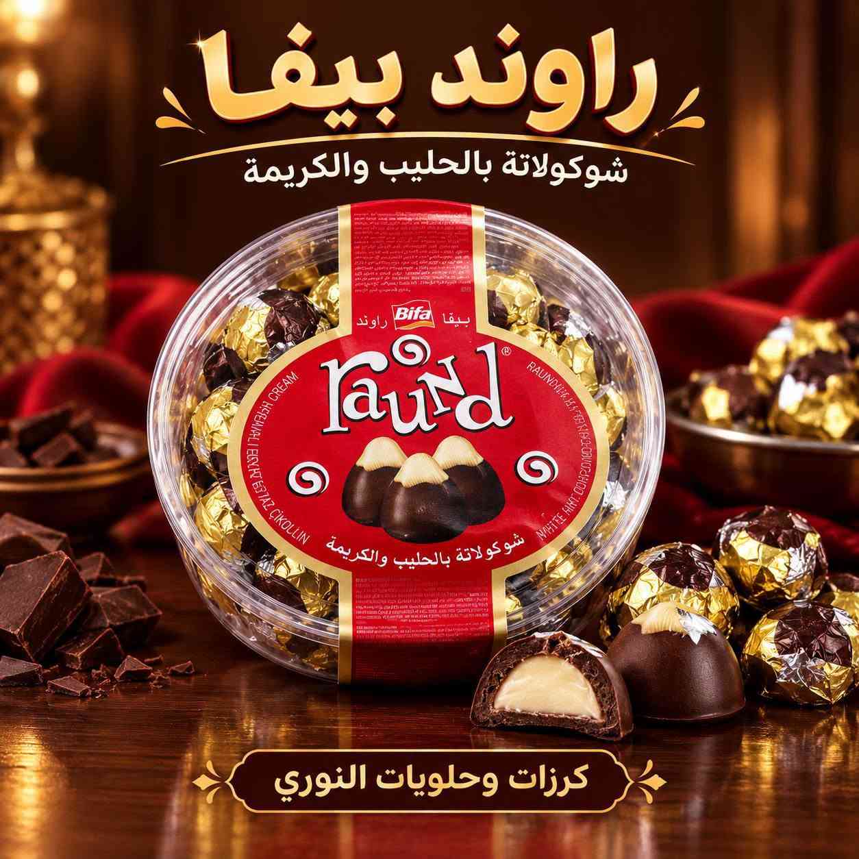جلاتين خوخ • ترافل فراولة • عنه المول الجديد