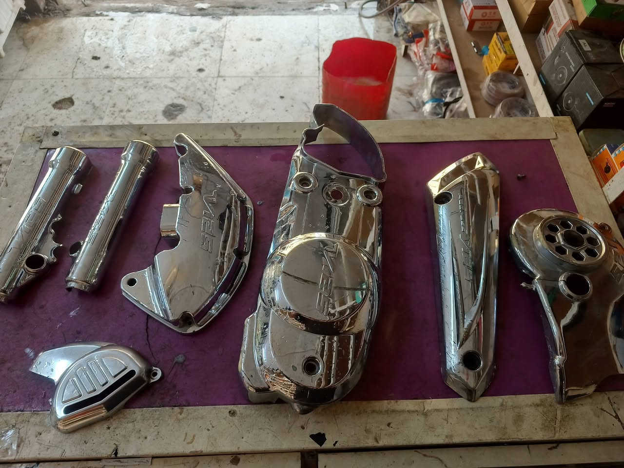 سيت نيكل • بكل لايت سود • سبايدر