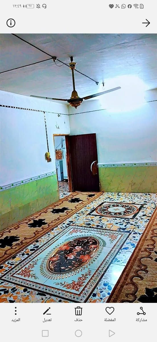 سلام عليكم دار البيع مساحه 300متر قرار محكمة سند 25نجف كوفه علوات فحل قرب مشروع مال ماي عل طريق زوار رقم الهاتف ***********/سعر 32وبي مجال
