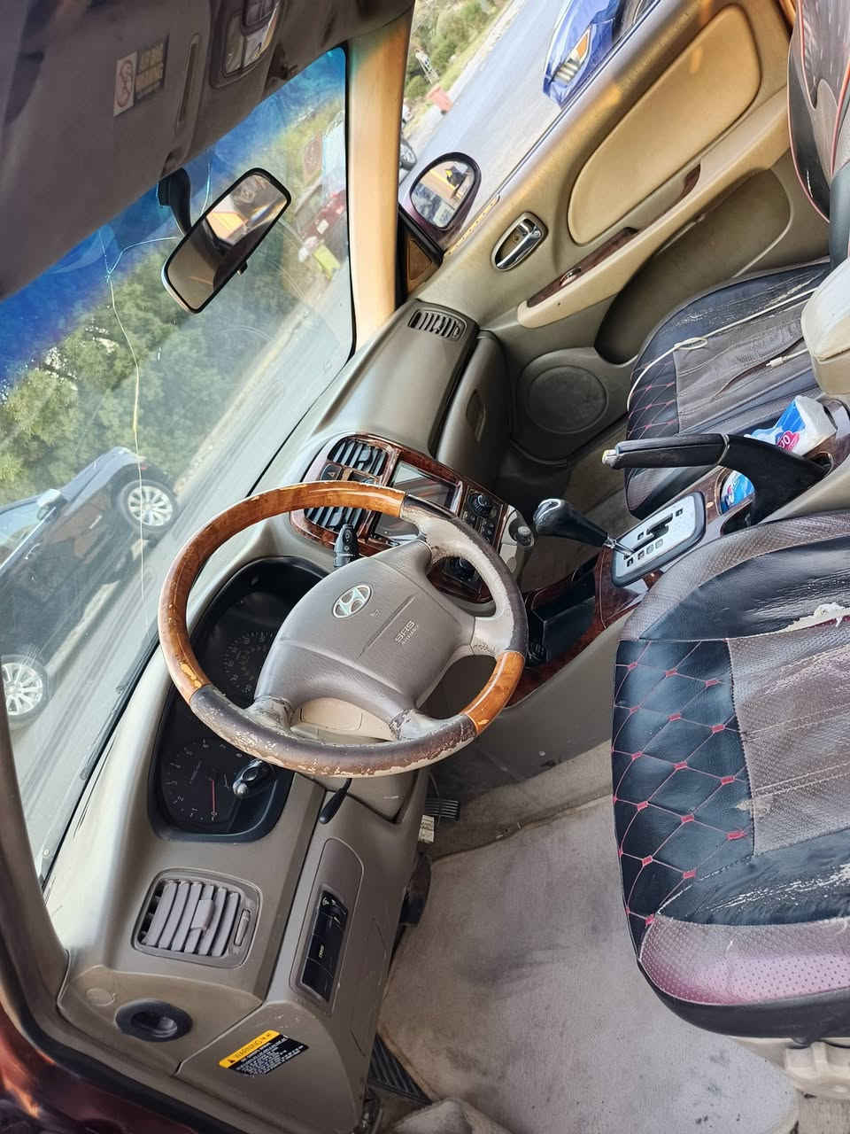 سوناتا ٢٠٠٣
نقصهة صبغ 
كير مكينة جدد v6
أوتو 
تبريد ثلح
دخل نضيف 
شواصي لغود كفالة
نقوصات بسيطة كلش 
السعر ٤٨
عنواني بغداد السيدية 
***********
