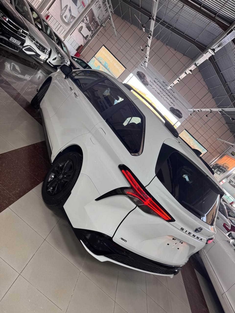 Toyota sienna 2024 xse
تويوتا سينا سيارة عائلي 
فول فول مواصفات داخل لونين كشنات جلد مواصفات xse يعني فول من الاخير سياره رقم مالته ما مكسور ضمان ترقيم مدة ثلاثه شهر تكدر ترقيم اجره و لو خصوصي بكيفك و سياره بس بونيت اني سبغته بس رش بدون نقته دواخل رقم شاسي موجود بال منشور بدون دواخل بدون ارباك سيارة يعتبر زيرو ماشيه ٣٣٠٠٠ الف كيلو متر بعد كل شي مابي سعر ٣٢٠ ورقه و بيها مجال للطيبين تحياتي للكل 🙏🏻
رقم تلفون ***********
*********** أربيل, العراق
