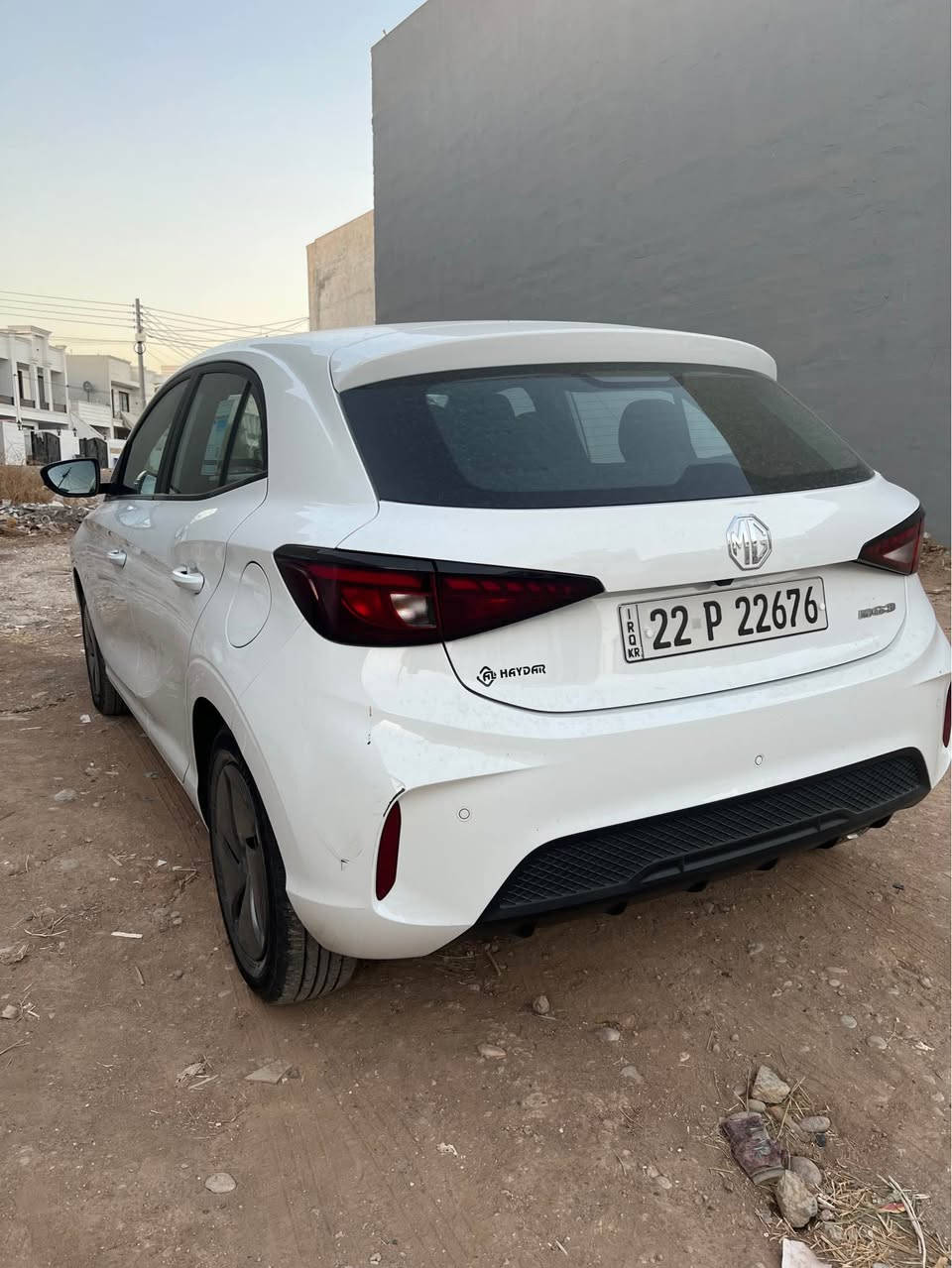 MG3 2025
زور پاك و خاوينة بي سبوغ بي ليدران بي تةزرة بي قةپ و قوپ سةيارةكي تا بليي جوان پاك ماوةتةوة ٢٦هةزار كيلو مةتر رويشتووة تةنها چةمبةرةكةي كةميك شكاوة لة وينةكةدا ديارة رةسميم داناوة بةنسبةت سعريشي داواي ١٠٢وةرةقةي دةكةم و مةجاليكي كةمي برايانةي تيداية بو زانياري زياتر بةيوةندي بة ژمارة تةلةفون:
***********
واستاب و كورةك أربيل, العراق
