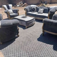تخم ٧ مقاعد باله مستخدم ملكي خشب زان تركي مع طبله وسطيه نظيف جدا جدا ل...