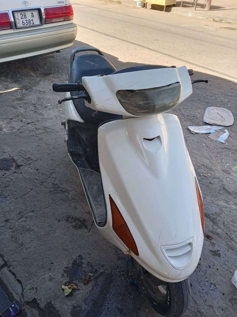 السلام عليكم شباب دراجه للبيع نظيفه مفتوحه مكان نجف يريدها بخير ويدلل راح يخليك رقمي***********
