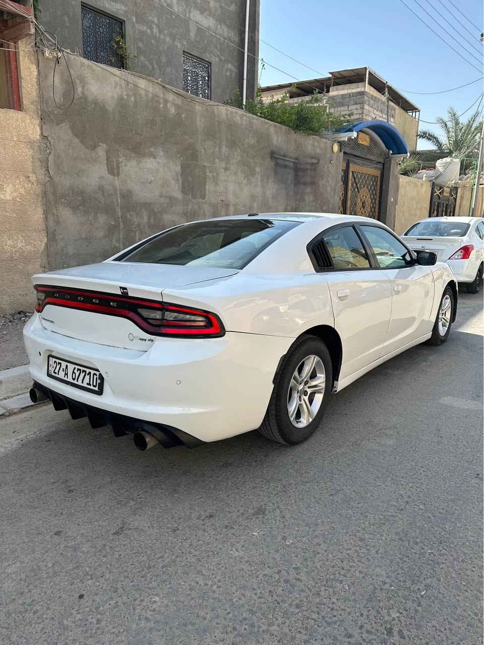 جارجر 2015 اصل سعر 125$$
مصبوغه عام دواخل تكم وغيرها مكفوله 
ومكفوله عيب شرعي ضربتها بنيد وجاملغ وشبرين بلمدكر الخلفي مئشر بصور
صوره الفحص موجوده بصور 
حداده جديده دينمو باتري ايي بي اس بيسي ام جدد 
محرك بدايه تنقيص قليل جدا 
راديتر جديد تبريد خير من اللّه
سنويه باسمي لسنه29 هزه صارلها شهرين
مكاني البصرة الزبير
*********** الزبير, البصرة
