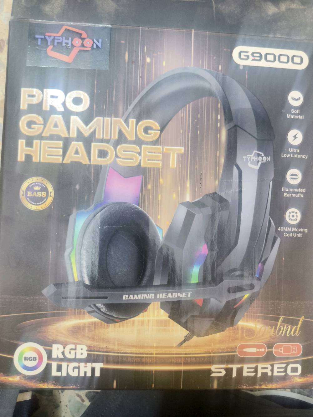 تايفون G9000 • سماعة ألعاب • جديدة