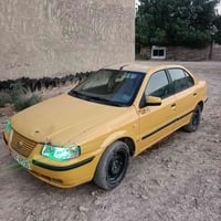 سمند للبيع موديل 2011 ناطق السياره جديده بمعنه لكلمه السياره بسمي مصفر...