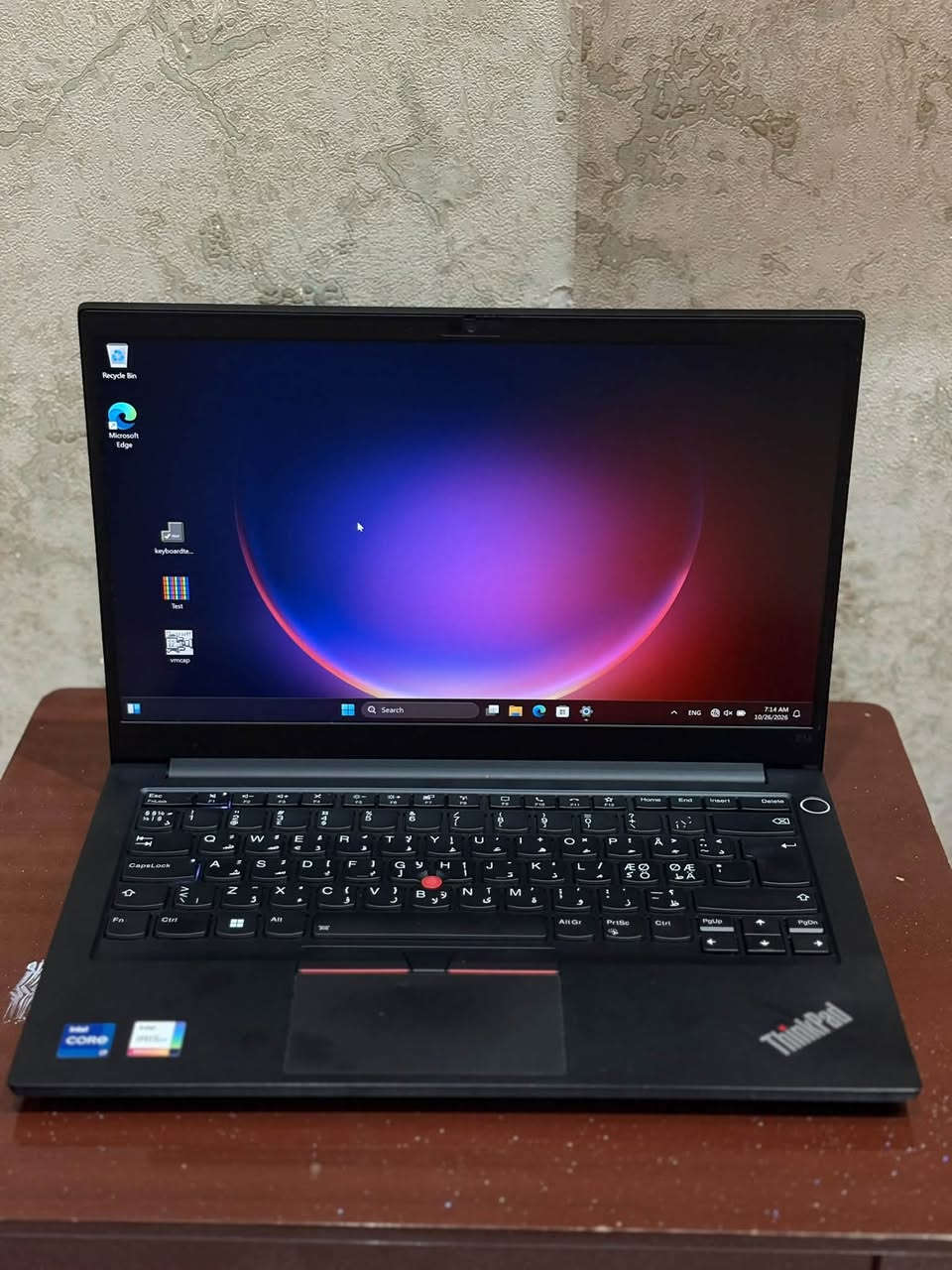 ThinkPad E14 • i7 الجيل ١٢ • ١٤ إنش FHD
