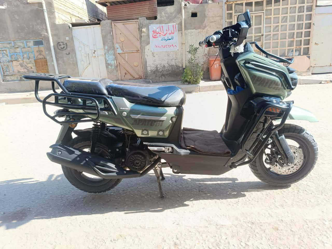 سلام عليكم دراجه اباجي جبلي للبيع دراجه جديده صار 8اشهر طالعه من الوكيل مااطلع بيه من البيت للسوك دراجه نضيفه مامفتوح برغي بيه مكاني ديوانيه شاميه هذا رقمي  ***********
