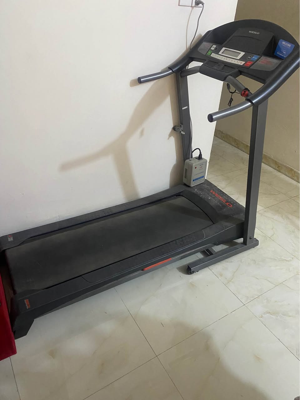 جهاز رياضي جري  امريكي بحاله جيده ونظيف ابد مداخل تصليح الحاله البلاديه مالته مع ماطور تحويل الفولتيه سعره ٣٥٠الف مكاني بغداد وهذا رقمي *********** بغداد, العراق
