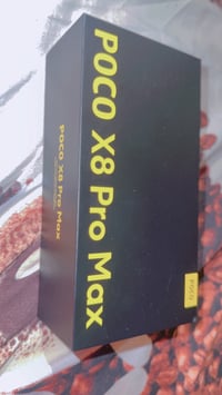 🔥 POCO X8 Pro Max | Max white🤍  أداء قوي، تصميم فخم، ومساحة تخزين كبير...