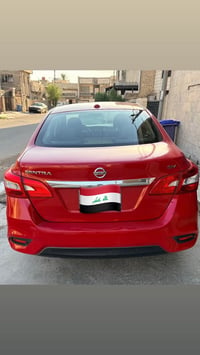 نيسان سنترا ٢٠١٨  وارد امريكي  sv  حادث جاملغ امامي عكس السايق و  طعجة...