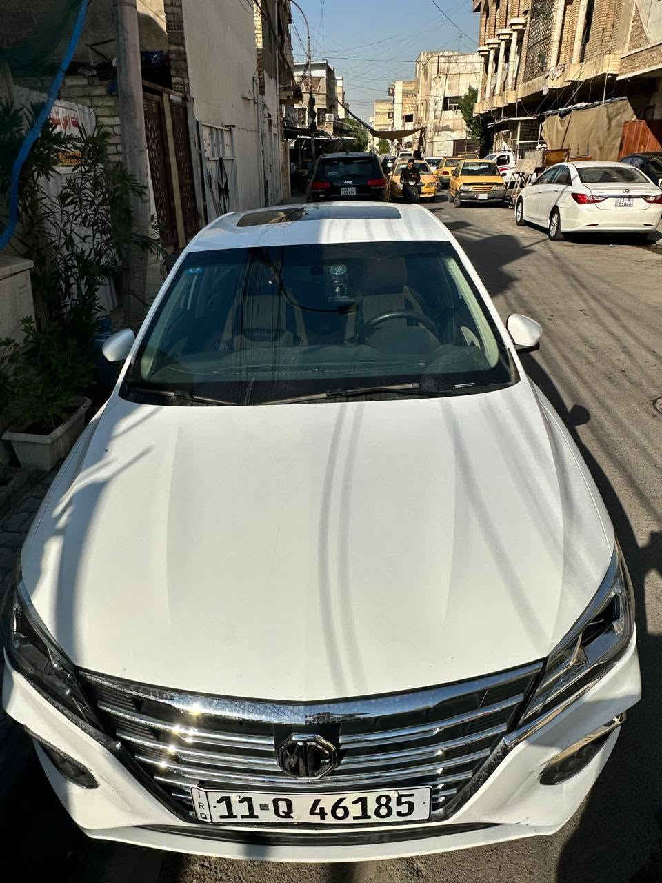 للبيع او مراوس Mg5 لون ابيض رقم بغداد بأسمي سيارة جديدة ماشية ٤٤ الف كيلو فقط موديل ٢٠٢٤ فول فول 
بصمة شاشة كبيرة سايد بريك دكمه والمقاعد جلد 
مدوشمة وايضا الارضية جلد 
سيارة متعوب عليها بنزين محسن ودهن اصلي مكاني بغداد للاعظمية 
السعر ١٠٥ للاستفسار 
***********
