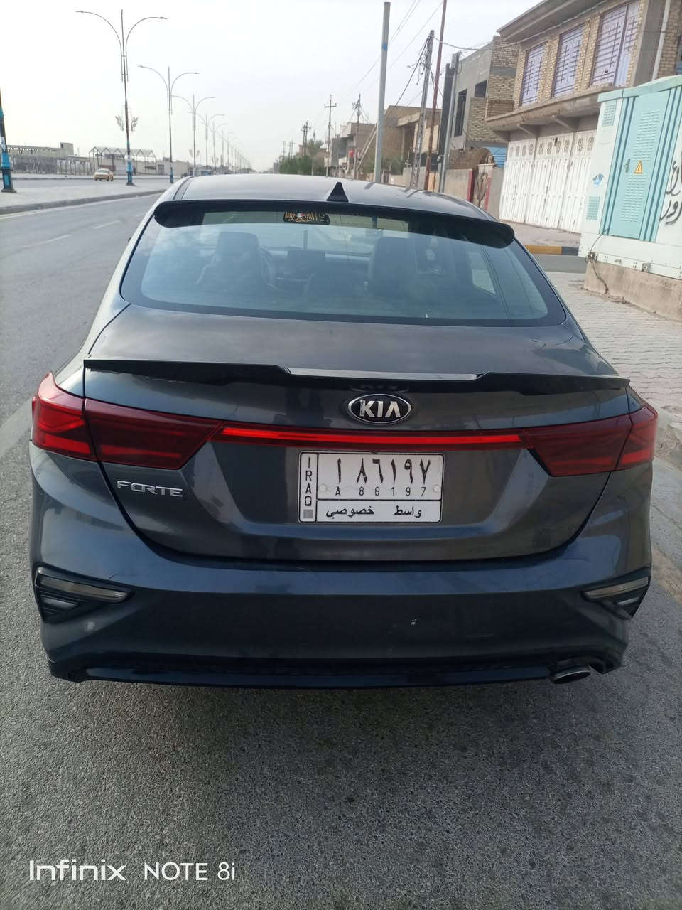 كيه فورتي مديل 2019 لون فيلي
حادثه بنيد مبدل ومصبوغ. وبيه بارد بلباب سايق
بيه بدايه جراد بلقماره وجنطه
 سعر 115 وبيه مجال
عنوان واسط مركز المدينه
انتصل ***********
***********
