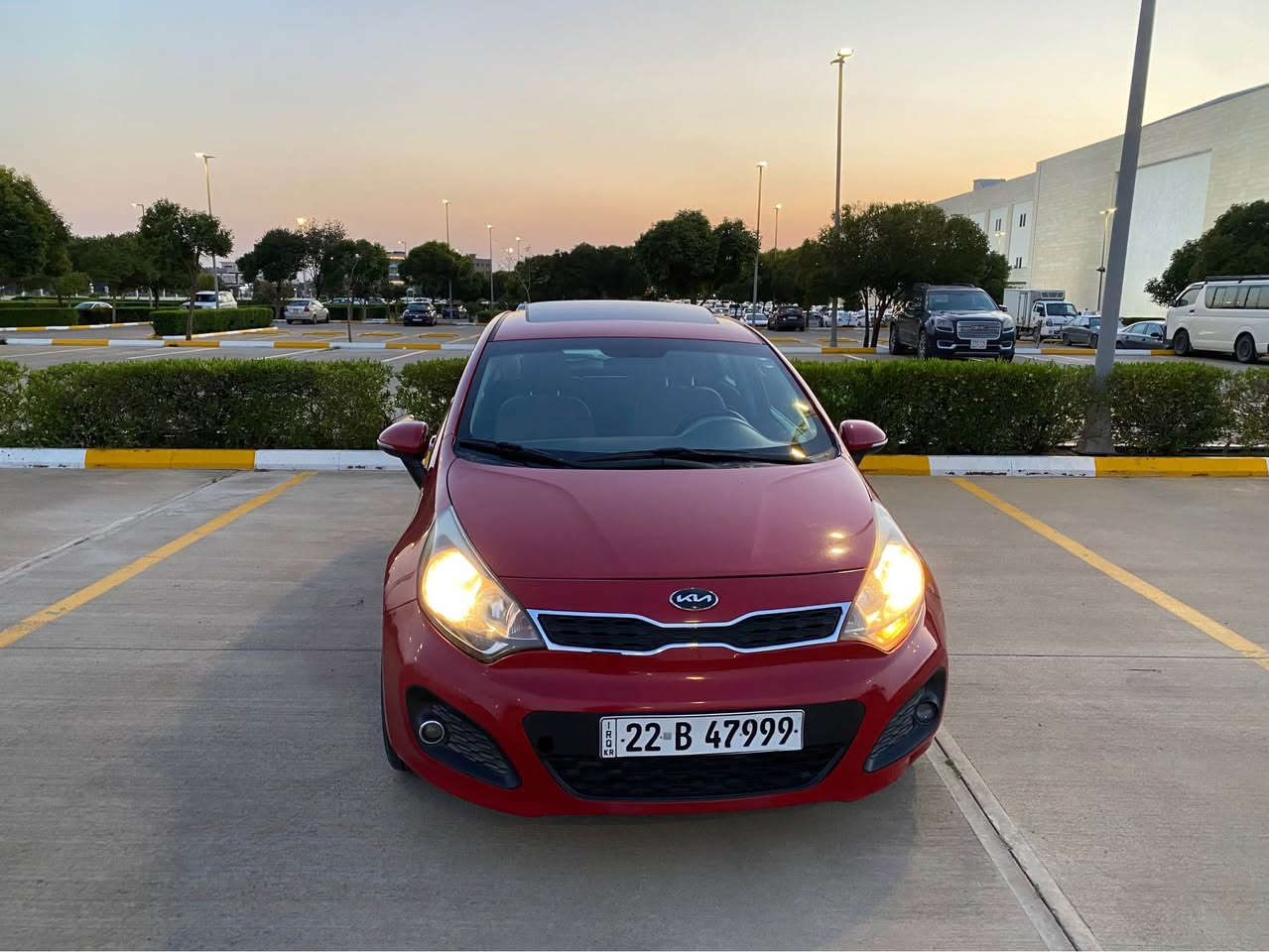 Kia rio 2016 
فول مواسفاتی خلیجی 
سلاید-بەسمە-حاسەیە-٥ویل-نەینۆک شەفت-مەکینە دوش گەورە مەڕغوب-سوکان ڤۆڵیۆم-تحدید سورحە
٤ تایەی نوێی لەسەرە 
سەنەوی نوێیە بەناوی خۆمە 
٣ پارچەی بۆیاخە جەمپەکی پێشی هەیە 
*********** أربيل, العراق
