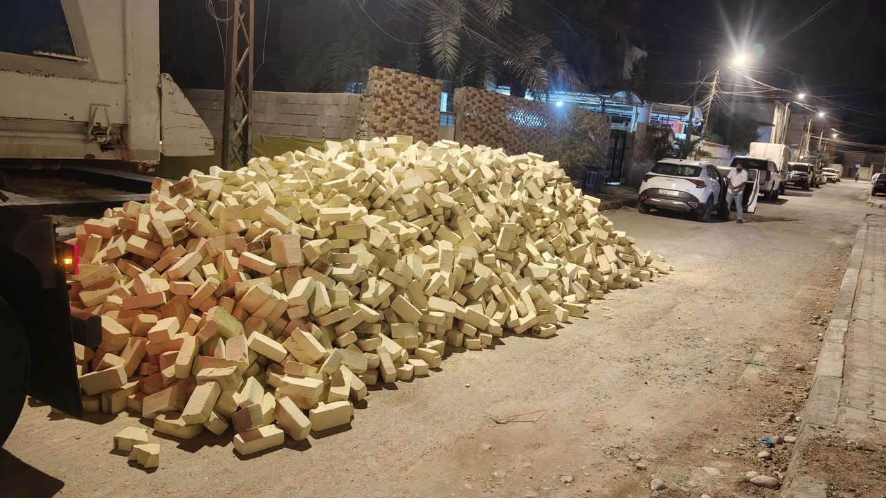 السلام عليكم
☎️ عل***********// ***********  وتساب 

ملاحضه: كل منطقه ونوع طابوكه اله سعر  
   طابوق_درجه_اولئ_لون_قوه_ركن زياده_500 طابوكه معا ضمان سترجاع الطابوكه اذا منجيبلك حسب لاتفاق الطابوق_المتوفر_بيرنه_انجكتر_طيب)للطلب والاستفسار خاص الصفحة او واتساب ✅  متوفر تك او سكس حسب لطلب
    #بأسعار_تنافسيه
يوجد خدمات توصيل فقط #الكرنه_البصرة وميسان
