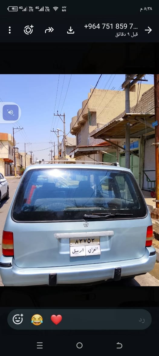 موديل ١٩٩١ • رقم اربيل • محرك ٣٣٠٠