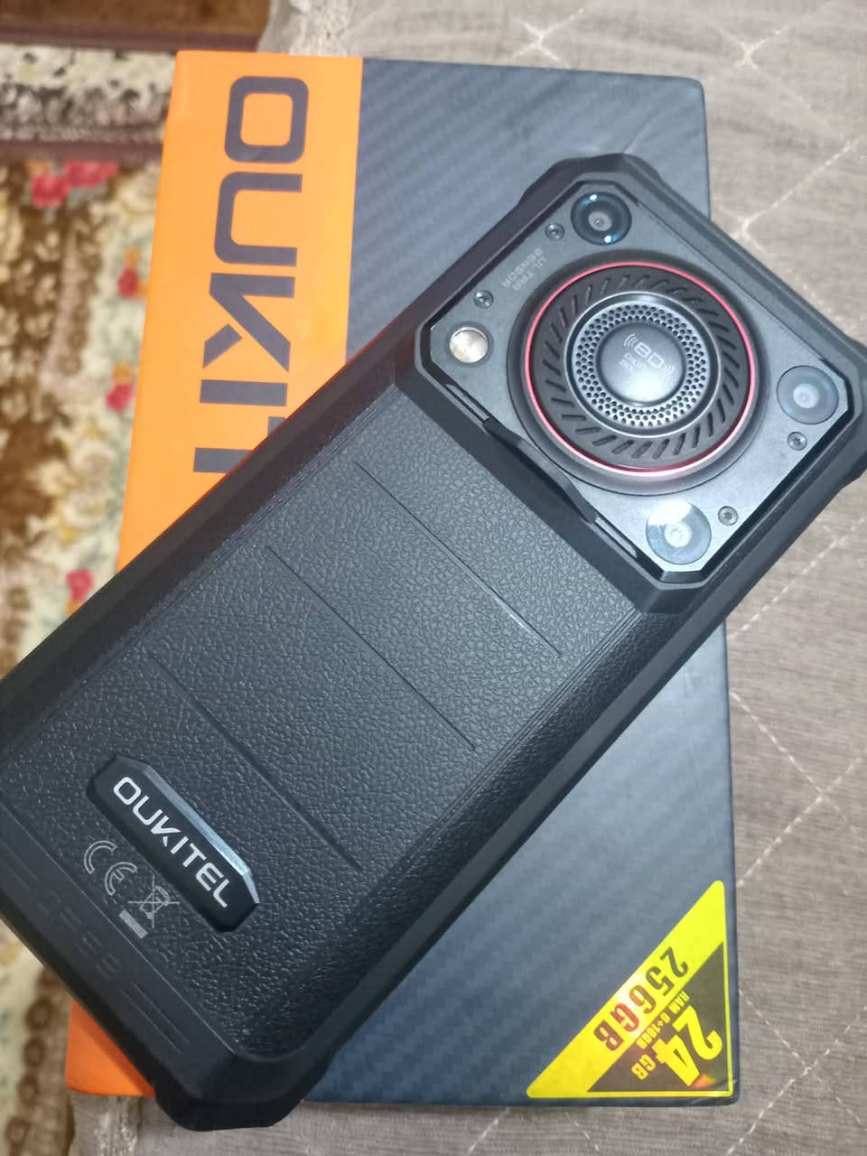 oukitel wp33 pro
ذاكرة الجهاز 256
الذاكرة الداخلية 6+18=24
بطارية 10600يستخدم باور بنك ايظا
سماعه قويه جداً جهاز غني عن التعريف اللي مستخدمة يعرف مواصفاته سعر الجهاز 200قفل قليل مستخدم يرهم مراوس حسب القناعه المو شراي رجائا لا يتصل ولا يراسل ماعندي خاص لاغي فقط واتساب وخط ***********تحياتي
