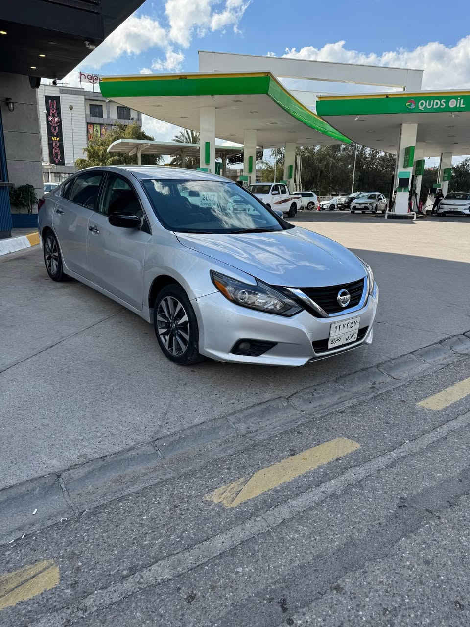 Altima 2017 SV
لون سلفرسيارة جاهزة من كل نواحي رقم دهوك مواصفات ( رادار . بصمة. شغال .كشن جلد و كهرباءسيارة حيزام صبغ بدون ارباك و بدون داخل مكان سيارة كركوك سعر85 بها مجال    ***********
اخوان اني مكلف بنشر خابر صاحب سيارة كركوك, العراق
