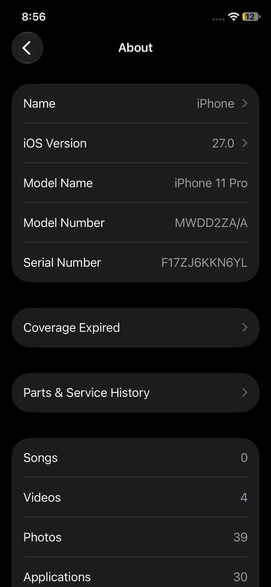 آيفون ١١ برو • ٦٤ • Face ID معطل