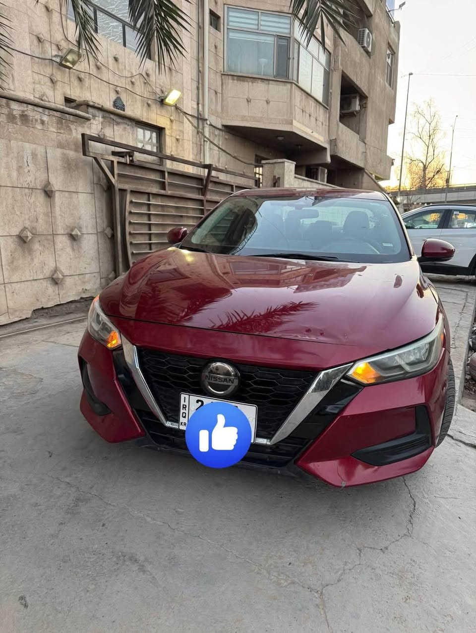 السلام عليكم ..
Nissan sentra sv 2021 للبيع
مواصفات: 
رادار امامي 
حساسات امامية وخلفية وبلمري 
كاميرا خلفية ، ،تشغيل عن بعد ، باقي المواصفات معروفة 
ضرر السيارة دعامية واصبعين من البنيد فقط كما موضح بلصور السيارة بدون صبغ 
مكان السيارة بغداد
السعر: 123$ قفل
 للتواصل : ***********
