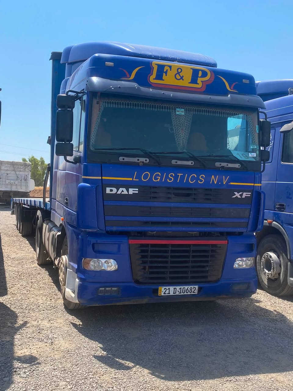 Daf 2005
گير عادي. ثلاجة  بدون. رتايدر 
فلات. تك تاير. تخم. تاير. جديد 
سنوي. جديد لل ٢٠٢٨
حجم 430
سعر ١٤٥$و مجال 
معرض. ابراهيم برايةتي 
كلك خبات عل طرريق موصل 
واتصاب. ***********
