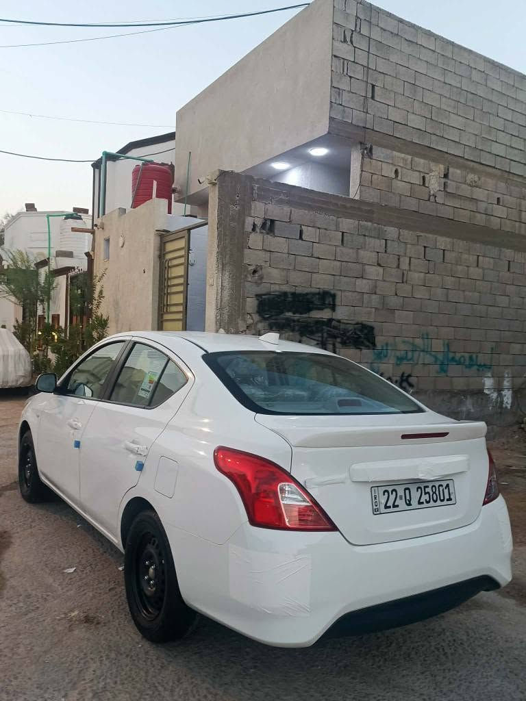 نيسان سني هندي موديل 2025
ع وضع الشركه 
ماشيه 5 الاف وكاله مجانيه
السياره بيها تحكم حاكيه يوبيس  
السعر 130 نهايتها كلش العنوان البصرة
*********** البصرة, العراق
