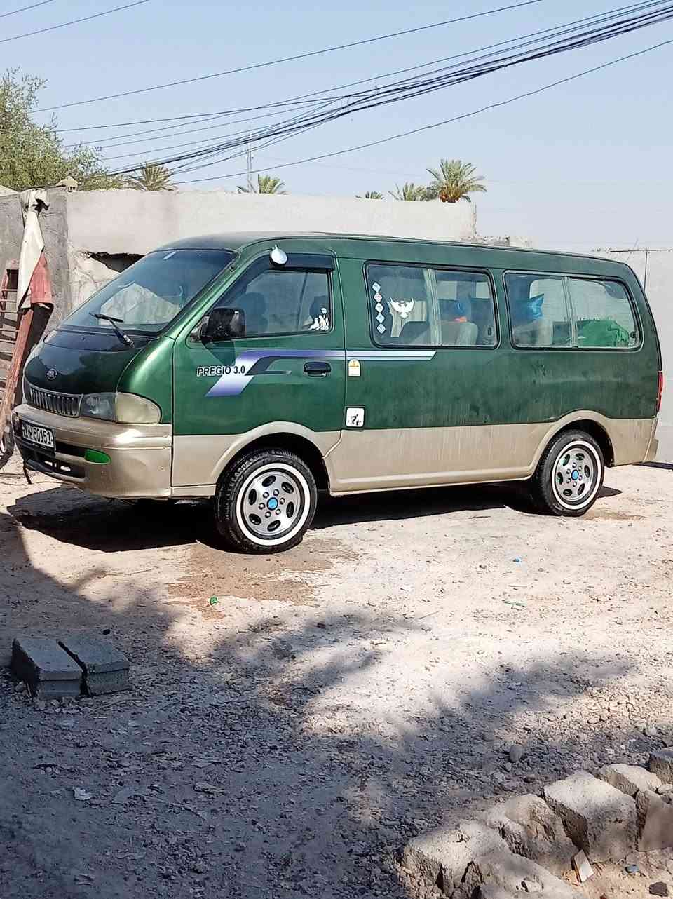 السلام عليكم للبيع بريجو موديل 1999رقم بغداد انكليزي بسمي مصبوغه حزام شواصي كفاله تخم تاير مكينه وكير واكسل نضاف ويل مجلي داخل جديد مكاني بغداد رقم الهاتف ***********
