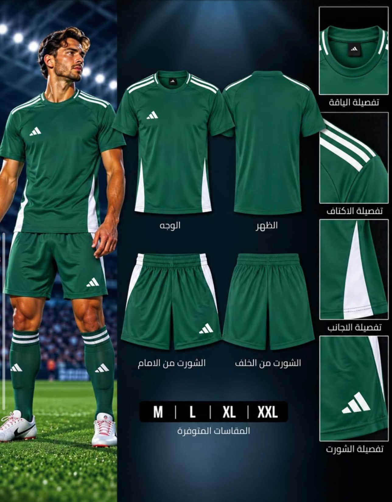 دريس اصلي خامه ممتازه
حجري مثقب 
سعر الدرزن 60 الف 
12 قطعه 

موجود كَل القيسات 
M L XL XXL 🚨
شرط الفحص يم المندوب 

توصيل لكل العراق 5 الاف
واتس اب
***********

الدريس بدون ارقام ::

نص مكتوب في الصور:
- الوجه الظهر الشورت من الامام الشورت من الخلف L | XL | XXL | 3X المقاسات المتوفرة تفصيلة الياقة تفصيلة الاكتاف تفصيلة الاكمام تفصيلة الشورت
- KELME الوجه الظهر الشورت من الامام الشورت من الخلف تفصيلة الياقة تفصيلة الاكتاف تفصيلة الاكمام KELME تفصيلة الشورت L | XL | XXL | 3X المقاسات المتوفرة
- الوجه
- الظهر
- الشورت من الامام
- الشورت من الخلف
- L | XL | XXL | 3X
- المقاسات المتوفرة
- تفصيلة الياقة
- تفصيلة الاكتاف
- تفصيلة الاكمام
- تفصيلة الشورت
- الوجه الظهر الشورت من الامام الشورت من الخلف تفصيل الياقة تفصيل الاكتاف تفصيل الكم تفصيل الشورت L | XL | XXL | 3X المقاسات المتوفرة
- الوجه الظهر الشورت من الامام الشورت من الخلف تفصيلة الياقة تفصيلة الاكتاف تفصيلة الاكمام تفصيلة الشورت L | XL | XXL | 3X المقاسات المتوفرة
- الوجه الظهر الشورت من الامام الشورت من الخلف M | L | XL | XXL المقاسات المتوفرة تفصيلة الياقة تفصيلة الاكتاف تفصيلة الجانب تفصيلة الشورت
- الوجه الظهر الشورت من الامام الشورت من الخلف تفصيلة الياقة تفصيلة الاكتاف تفصيلة الجانب تفصيلة الشورت M | L | XL | XXL المقاسات المتوفرة
- الوجه الظهر الشورت من الامام الشورت من الخلف تفصيلة الياقة تفصيلة الاكتاف تفصيلة الاجانب تفصيلة الشورت M | L | XL | XXL المقاسات المتوفرة
