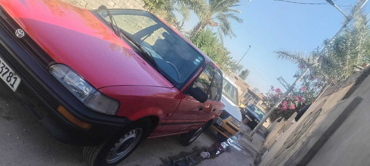 للبيع كورلا يسره بلادي 1991رقم اربيل جديد وسنويه جدسه وهزه جديده تحويل مباشر سياره جديده وبلاديه كلها ع الشركه مصبوغه جماليه صدر وتبريد وتخم تاير كله جديد مكاني ديالى الخالص سعر 50$وبيها مجال بسط
***********
***********
