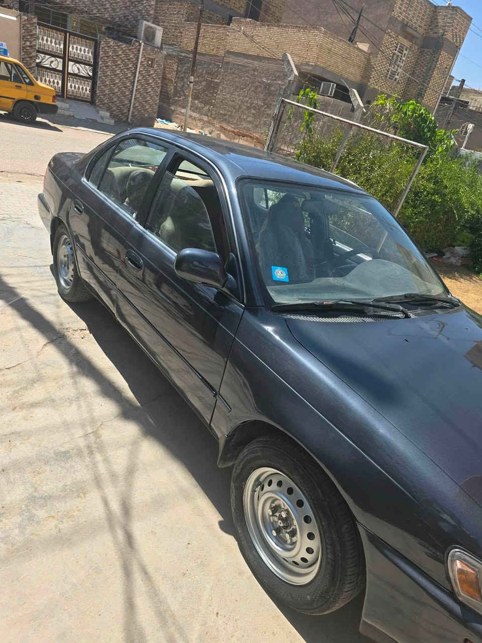 السلام عليكم كورله
موديل 92
سياره جاهزه من كلشي تخم تاير حداديه امامي خلفي غرفه جديده مكينه كير وضفيره كلهن جدد 
سياره عايزه فقط تبريد 
مداور ثاني يوم رقم بغداد جديد  
سعر البيع 48$وبيه مجال 
الاتصال ***********
مكان السياره النجف حزام الاخضر
