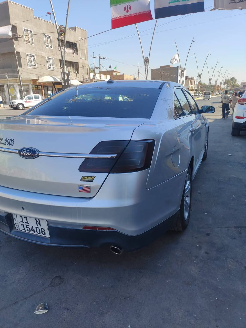 السلام عليكم
فورد تورس موديل 2013
رقم بغداد بأسمي

محرك 3.5 V6 شاده جديد
كير 3 وضعيات عادي وأوتو وسبورت

تدفئه وتبريد مضومة جديده ثلج
صدر امان خلفي جديد صار ايام شاده
تخم تاير جديد
سياره جاهزه ما بيها اي نقص 
حادثها فقط 4 قطع مثل ما موضح بالسونار

سعرها 70 وبيها مجال للشراي
مكاني واسط العزيزية 
للأستفسار 
***********
***********
