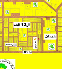الديوم ١٢ الف • ٣٠٠م • واجهة ١٠م