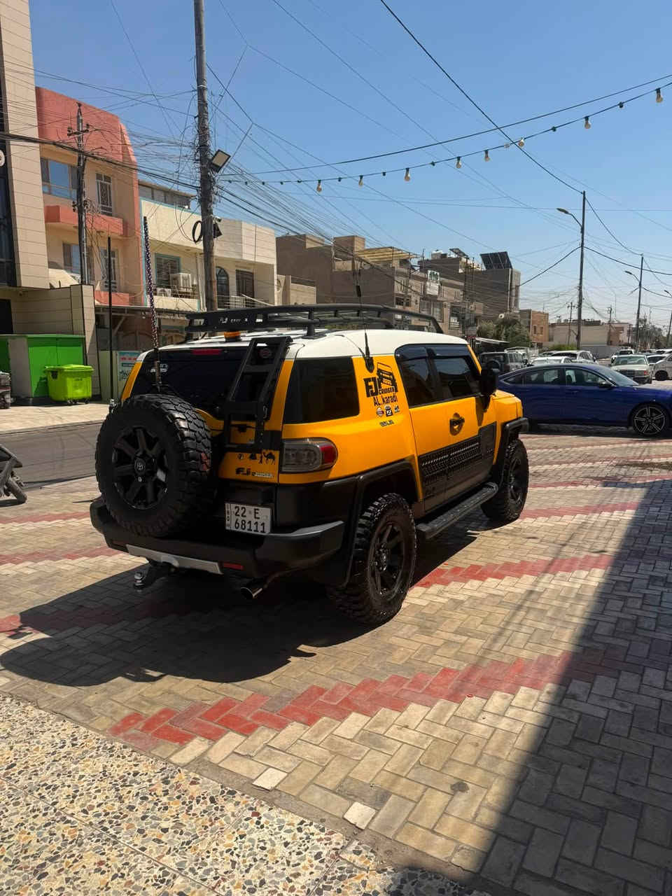 🔥 للبيع فقط | تويوتا FJ كروزر 2015 🔥

🚙 FJ Cruiser 2015 خليجي – فول مواصفات
📍 السيارة موجودة في بغداد
🎨 بدون صبغ

⭐ المواصفات والإضافات:
• محرك 6 سلندر V6 سعة 4.0 لتر
• دبل 4×4
• قير أوتوماتيك
• دفلوك خلفي
• A-TRAC
• Traction Control
• مثبت سرعة
• شاشة + كاميرا خلفية
• حساسات
• مواصفات خليجي فول

🛠️ إضافات وتعديلات:
• سيباية
• درج خلفي
• قمارة بشكل روز
• ستيرن سبورت
• تغيير وتعديل شكل الدواخل
• إضافات وتجهيزات أوف رود

🔥 سيارة مميزة ومجهزة، تجمع بين الفخامة والشكل الرياضي والأوف رود.

💰السعر 260 ورقة

📞 رقم صاحب السيارة:
***********

