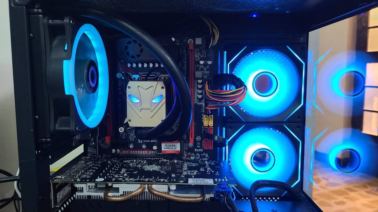 تجميعة • Xeon E5-2680V4 • RX 580 8GB