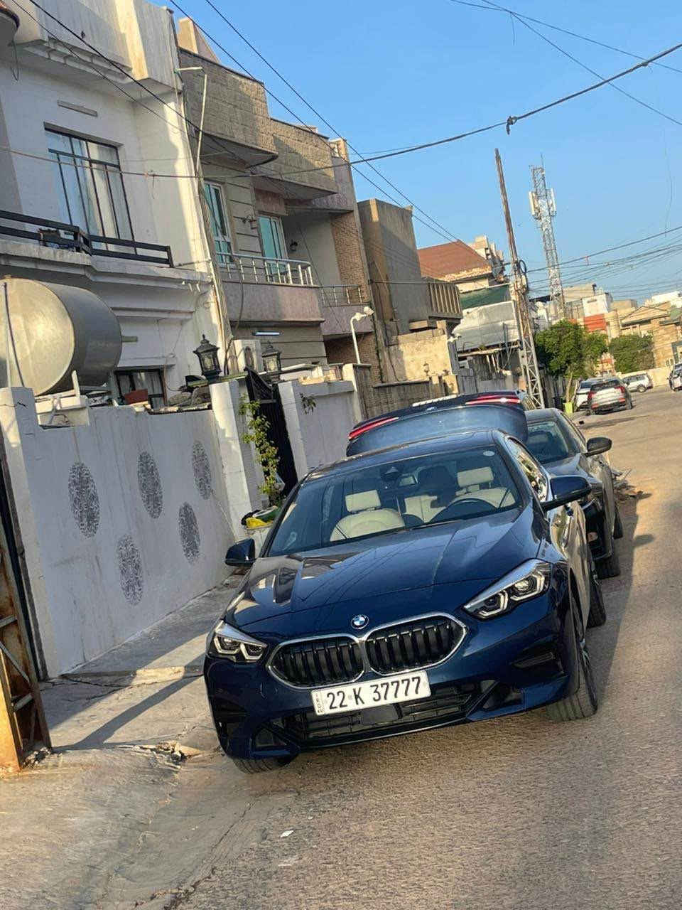Bmw 2022 بێ سبوغ
حەجم 228i
فوول فوول مواسفات پانۆڕاما ناو سپی هەر چوار لا ڕادار
46هەزار ڕۆیشتیە
هێچ لیدران و شتی. نیە
ناو سپی 
چوار مۆدی لێخوڕین
ڕەنگ نیلی تۆخ
چوار تایەی نوێ 
سەیارەکە زۆر زۆر نوێیە
*********** أربيل, العراق
