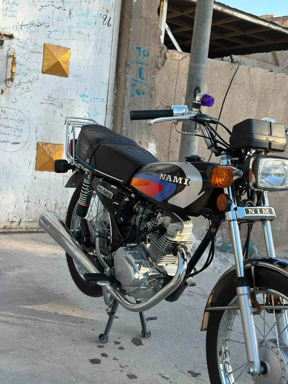 سلام عليكم دراجه نامه موديل 27 دراجه فول نضافه اي نقص مابيه كلشي شغال بيه 750 وبيه مجال قليل 
*********** 
كربلاء
