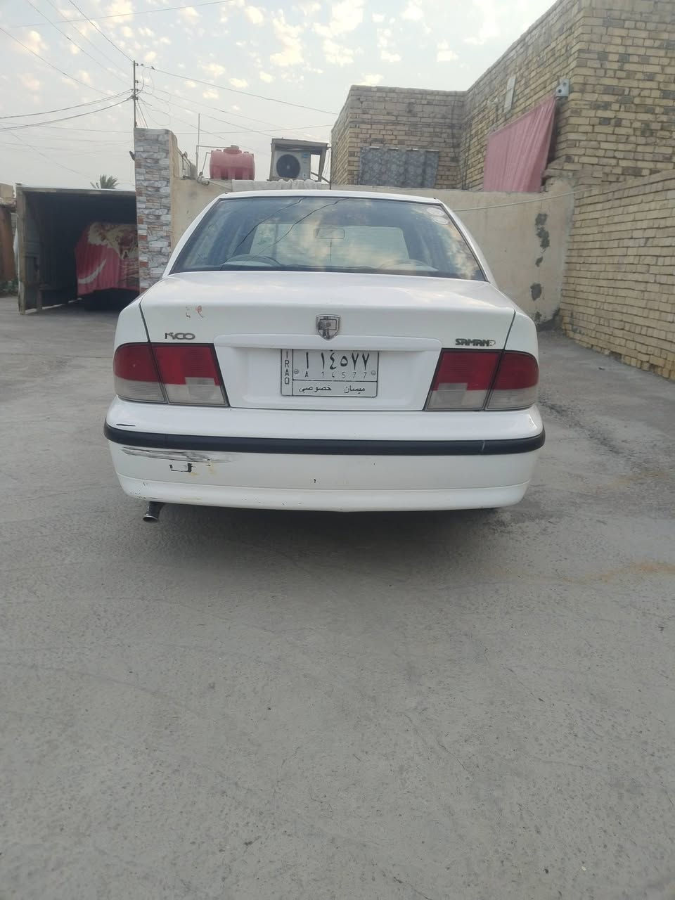 سلام عليكم سياره لبييع سمند موديل 10خصوصي سياره جاهزه مكينه كير تخم تأير كهربايات مناقصها شي ابد سعر 30 العماره رقمي ***********
