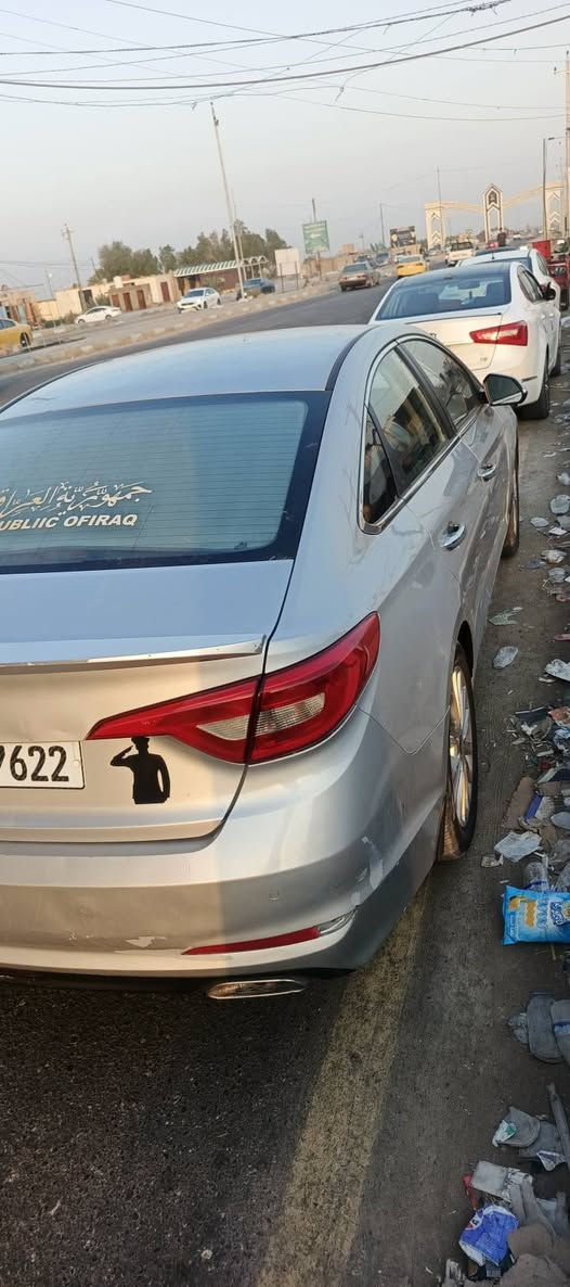 سوناتا خليجي موديل 17 رقم  مثنئ انگليزي بسمي محرك 2400 دوش بيه صبغ جاملق وبنيد بيع مستعجل  السعر 128 
رقم مبايل *********** مكاني السماوه الرميثة
