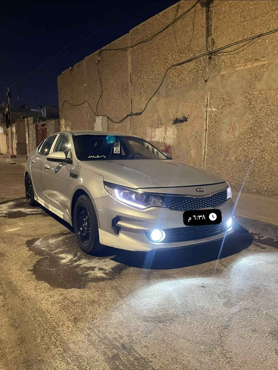 سلام عليكم سياره k5 متوومه غاز ابلاد مديل 2018  كصه جنطه سياره جاهزه السعر 55 وبيها مجال قليل مكانها البصره التواصل واتساب ***********

سياره جديده وجاهزه على اخر حبايه

نص مكتوب في الصور:
- ٦:٣٨ م
