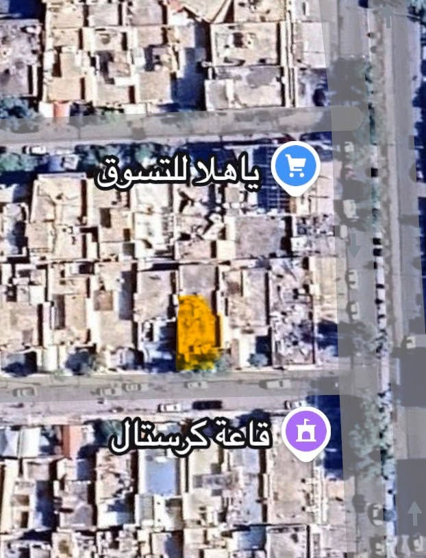 بيت للبيع ملك صرف
حي فلسطين يبعد عن شارع فلسطين 3 بيوت وعلى شارع اسود الرافدين رابع فرع  بناء قديم  مساحة البيت 250 متر للاستفسار اكثر الاتصال على الرقم
  
‭***********

نص مكتوب في الصور:
- ياهلا للتسوق قاعة كرستال
