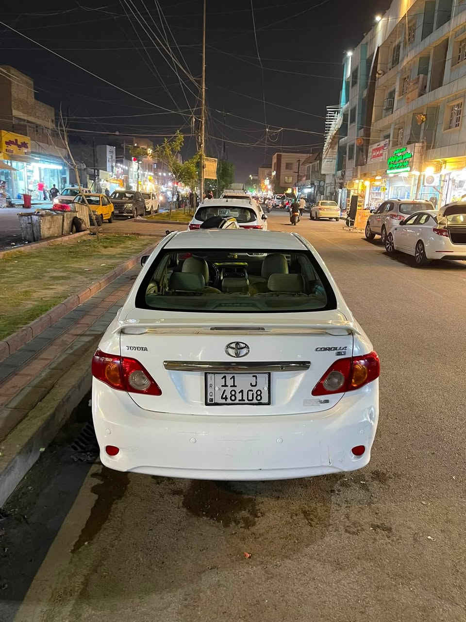 كورلا 2009خليجي فطيم
مكفوله من كلشي عدا بارد قليل سياره بلاديه كير محرك مكفولات تبريد ثلج ممشى قليل 147
رقم بغداد بأسمي تحويل ثاني يوم هزه سنويه جديدة 
مكان السياره ساحة عدن
***********
