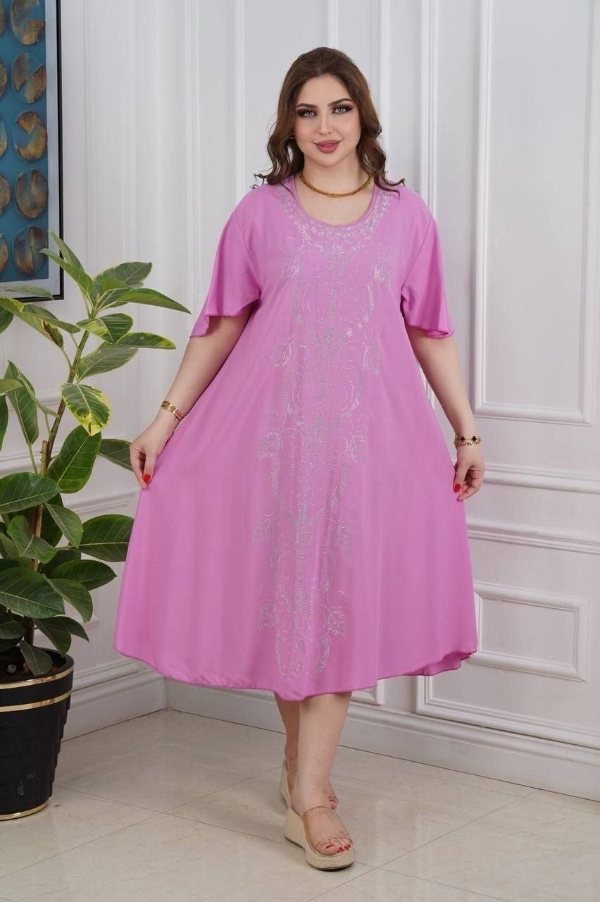 ✅ دشداشة نسائي 

✅الخامه كشمير ساده مطعم ستراس درجه اولئ 

✅القياسات  2XL.  3XL  4XL. 5XL

✅اقل طلب درزن 

✅سعر الدرزن 👈 84 الف فقط والتوصيل ٥ بغداد وللمحافظات ٦🔥
الحجز واتساب ***********
