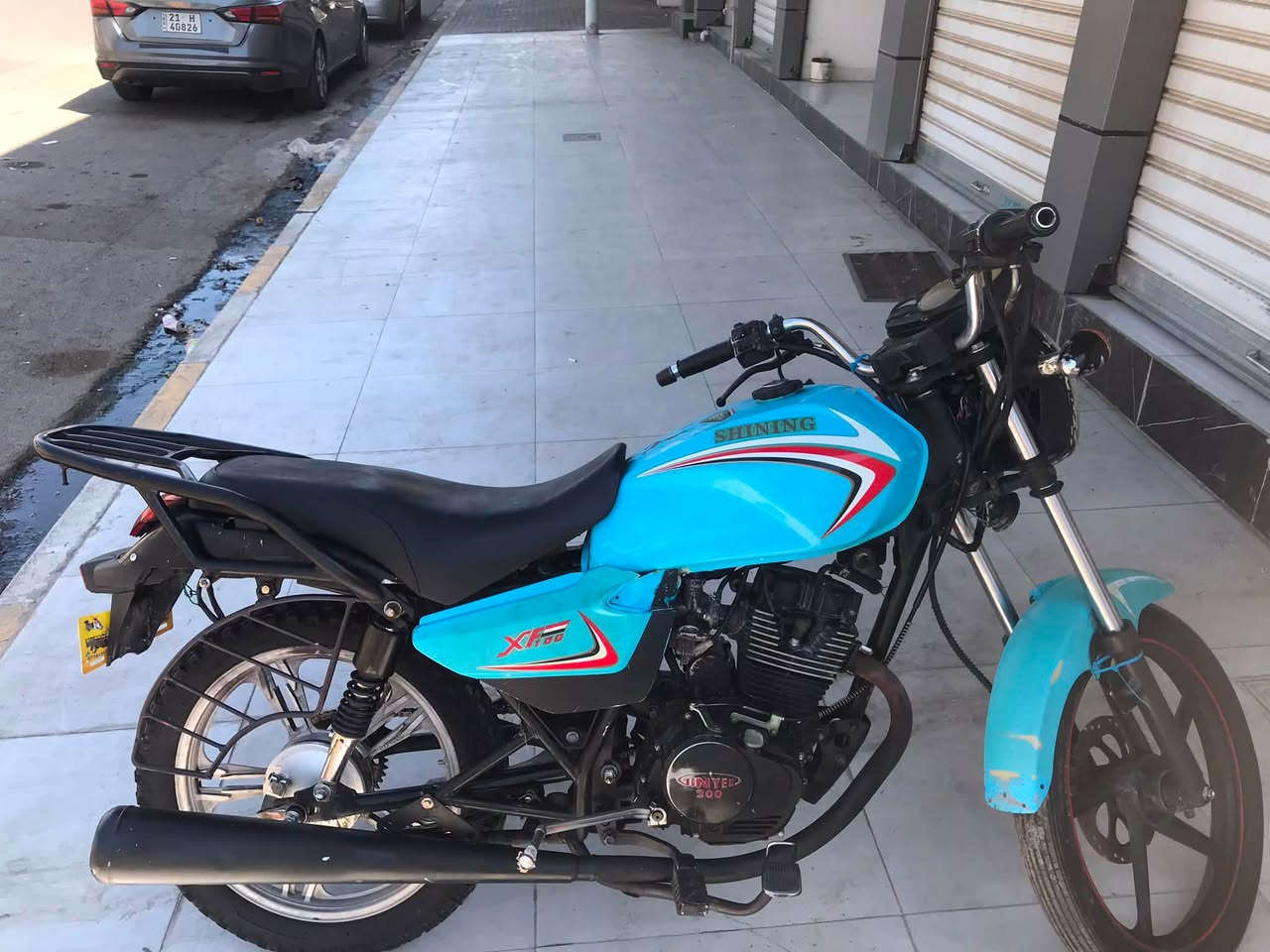 جني موديل 18 محرك 200 سلف هندر كهربائيات كله شغال محرك لا صرف ولا صوت ولا يذب دهن دبلات خلفي امامي شغال وياله عدله تايرات نضاف بريكات خلفي امامي شغال س 360 وبي مجال شراي تفضل خاص او تصل وتساب هم موجود ‭***********‬
