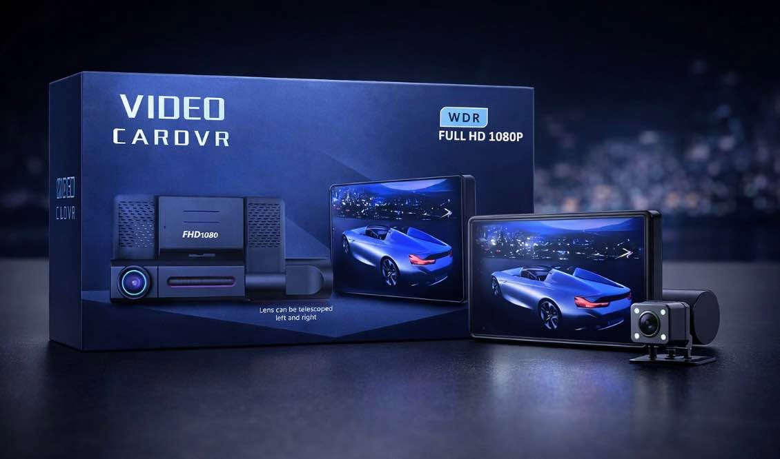 🚗 كـامـيـرا الـتـسـجـيـل الـذكـيـة لـلـسـيـارات (Video Car DVR) بـ 3 عـدسـات! 📸احمِ نفسك وسيارتك وثقّق كل لحظة على الطريق مع داش كام الاحترافية بدقة عالية جداً!✨ أبرز المواصفات والميزات:دقة تصوير فائقة: تدعم دقة Full HD 1080P لضمان وضوح الأرقام والتفاصيل الدقيقة.3 عدسات متكاملة: كاميرا أمامية للطريق، كاميرا داخلية لمراقبة المقصورة، وكاميرا خلفية للمساعدة في الركن (التاير).تقنية WDR المتطورة: ميزة المدى الديناميكي الواسع لتوفير رؤية ليلية واضحة وموازنة الإضاءة القوية (مثل أضواء السيارات المقابلة).عدسة قابلة للتعديل: تصميم مرن يتيح تحريك وتوجيه العدسة يميناً ويساراً (Telescoped) لضبط زاوية الرؤية المثالية.شاشة عرض مدمجة: شاشة واضحة لمتابعة التصوير الحي واستعراض الفيديوهات المسجلة مباشرة.
متوفر توصيل لجميع المحافظات 
للحجر *********** كركوك, العراق
