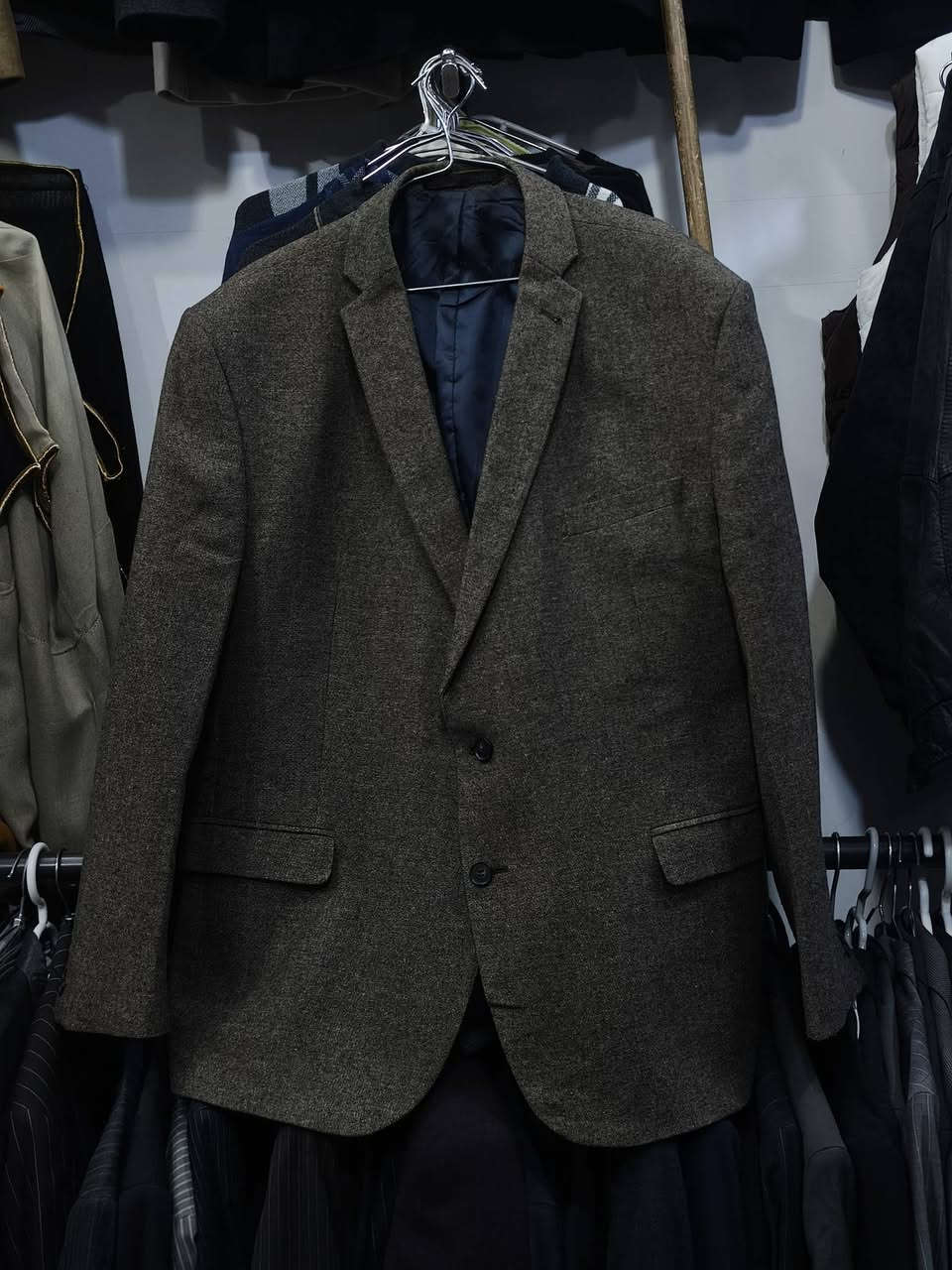 جاكيت صوف • بني كلاسيكي • 3XL